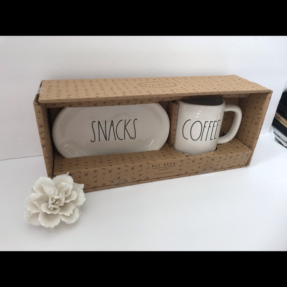 🆕New  ☕️ Rae Dunn Coffee & Snacks Gift Set - Picture 5 of 8